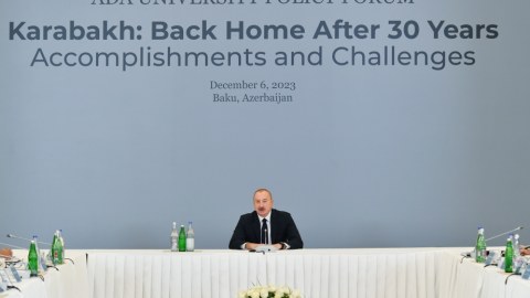 Qarabağa minaların necə daşınması ilə bağlı sual açıq qalır - Prezident