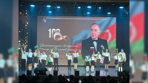 Kazanda Heydər Əliyevə həsr olunmuş tədbirlər keçirilib - FOTO