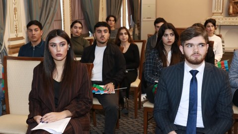“Azərbaycan Diaspor Könüllüləri” Proqramının qalibləri ilə görüş keçirilib