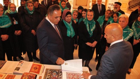 “Azərbaycan kəlağayısı tariximiz, mədəniyyətimizdir“ - FOTO