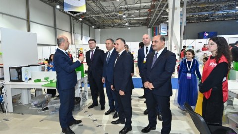 Nazir və deputatlar SAF 2023-də - FOTOLAR