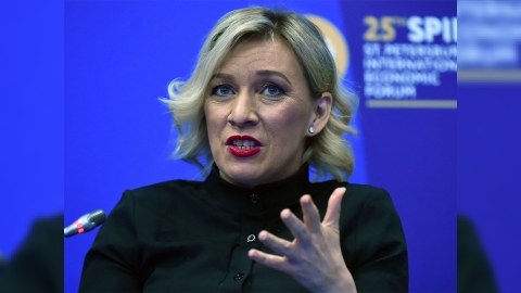 Erməni spiker Zaxarova ilə həmfikir oldu