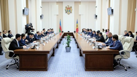 Azərbaycan-Moldova hökumətlərarası komissiya toplandı - FOTO
