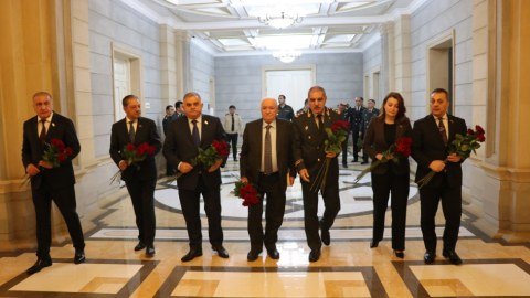 Hərbi prokurorluqda Heydər Əliyevin xatirəsi anıldı