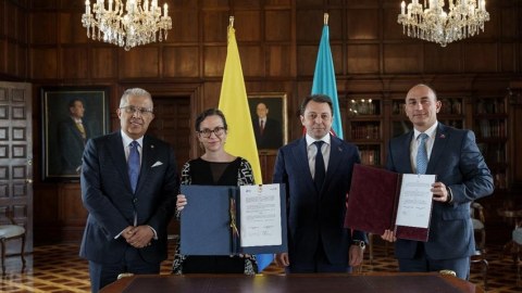 Azərbaycan və Kolumbiya arasında siyasi məsləhətləşmə - FOTO