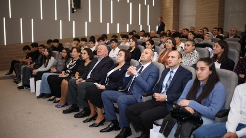 DİM-də şəhid övladları ilə görüş keçirilib - FOTOLAR