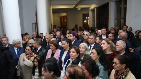 Qərbi Azərbaycan əsilli rəssamların sərgisi - FOTO 