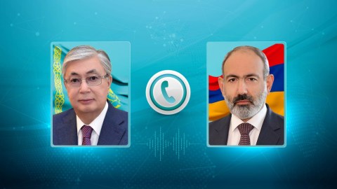 Paşinyan Tokayevlə danışıqlar apardı