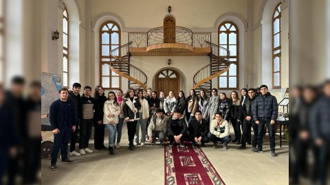 Tələbələr Göygölün tarixi məkanlarına ekskursiya ediblər - FOTO
