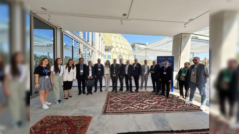 "Azərkosmos"un əməkdaşları СOP28 tədbirində - FOTO