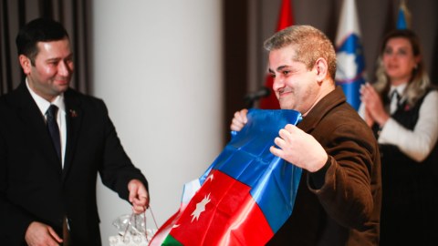 Sloveniyada Heydər Əliyevin 100 illiyi qeyd edildi - FOTO