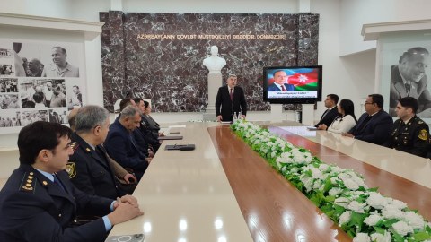 Hacıqabulda dəyirmi masa keçirildi - FOTO