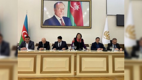 Gəncə Dövlət Universitetində mediasiya ilə bağlı maarifləndirici tədbir - FOTO