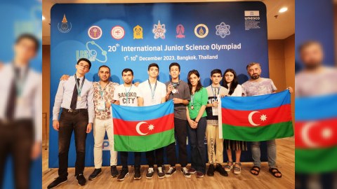 Yeniyetmələrin Beynəlxalq Elm Olimpiadasında qazanılan uğur