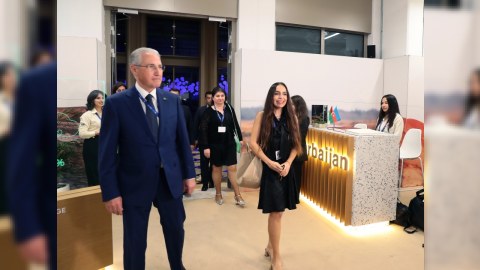 Dubayda COP-29 tədbiri - Leyla Əliyeva da iştirak etdi