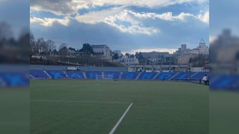 Xankəndi stadionuna “Xankəndi” sözü yazıldı - FOTO