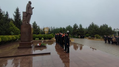 Hacıqabulda Heydər Əliyevin xatirəsi ehtiramla yad edilib - FOTO