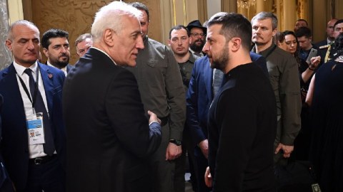 Ermənistan prezidenti Zelenski ilə GÖRÜŞDÜ