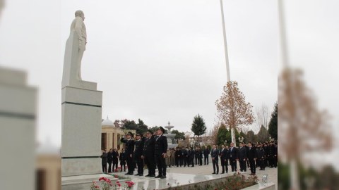 Goranboyda Heydər Əliyevin anım günü qeyd edildi - FOTO