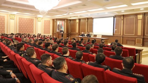 Baş Polis İdarəsində toplantı - Tapşırıqlar verildi