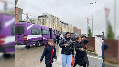 Növbəti köç karvanı Füzuli şəhərinə çatdı - FOTO