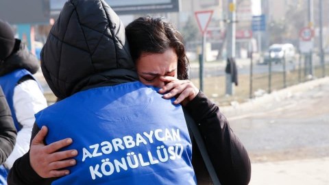 Azərbaycan könüllüləri mükafatlandırıldı