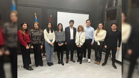 Heydər Əliyevin xatirəsi Budapeşt Azərbaycan Evində yad edildi - FOTO