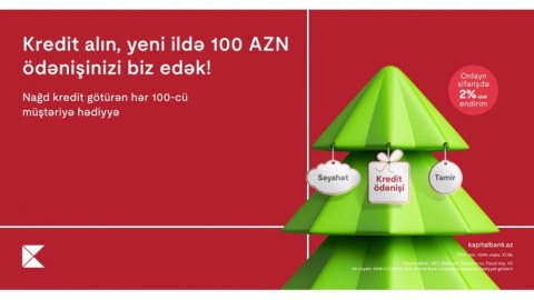 “Kapital Bank”ın Yeni il kampaniyası davam edir