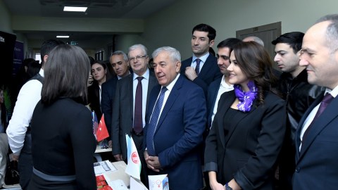 Bakı Mühəndislik Universitetində Karyera sərgisi keçirilib - FOTO