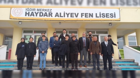 İğdır şəhərində Heydər Əliyev yad edildi - FOTO