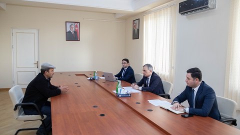 “Aqroservis” sədri Ağdamda vətəndaşları qəbul edib - FOTO