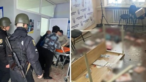 Deputat iclasda qumbara partlatdı - VİDEO