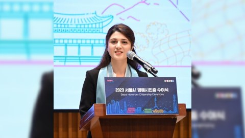Qarabağ əsilli diaspor fəalına Seul şəhərinin fəxri vətəndaşı adı verildi