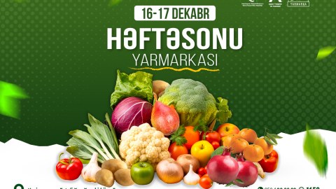 Həftəsonu “Kənddən Şəhərə” yarmarkası keçiriləcək
