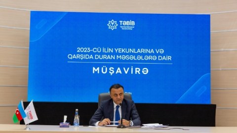 TƏBİB 2023-cü ilin yekunlarına dair müşavirə keçirdi - FOTOLAR