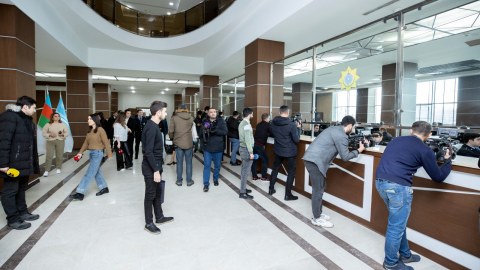 Bakı Baş Gömrük İdarəsinə mediatur təşkil edilib - FOTOLAR