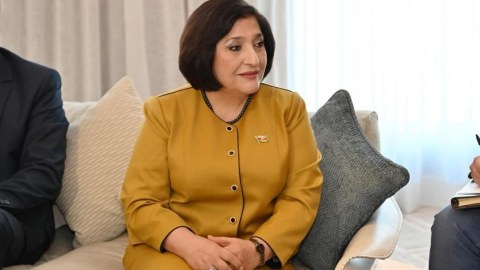 Sahibə Qafarova Mərakeşdə daha bir görüş keçirdi 