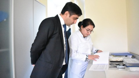 Sərdar Hacıyev tabeli qurumların fəaliyyəti ilə tanış oldu - FOTOLAR
