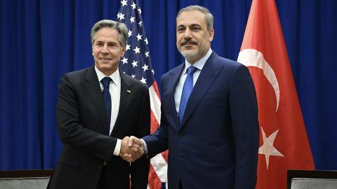 Hakan Fidan Blinkenlə F-16, Qəzza və İsveçdən danışdı