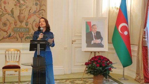 Leyla Abdullayeva Fransadakı diasporumuza təşəkkür etdi - FOTO 