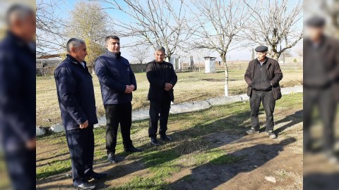 “Səyyar qəbul otağı” Salmanlı kəndində təşkil olundu - FOTOLAR