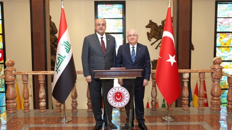 Yaşar Güler iraqlı həmkarı ilə görüşdü - FOTOLAR