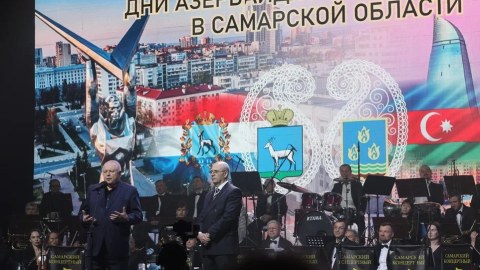 Samarada Heydər Əliyevin 100 illiyi qeyd edilib - FOTO