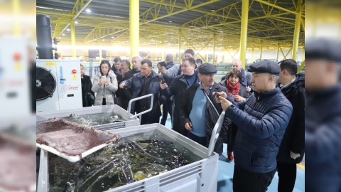 Regional Komissiyanın iştirakçıları balıqyetişdirmə zavodunda - FOTOLAR