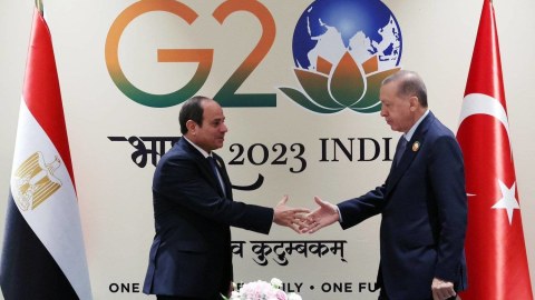 Ərdoğan Sisi ilə Qəzzanı müzakirə etdi 