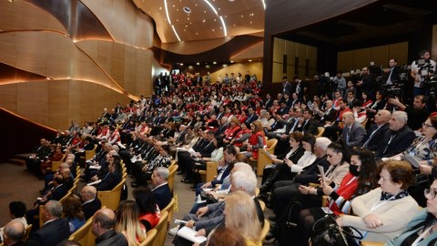 Qızıl Aypara Cəmiyyətinin Baş Məclisi keçirilir - FOTO