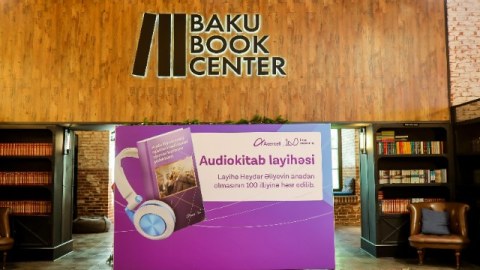"Azercell"in  “Audiokitab” layihəsi təqdim olundu - VİDEO