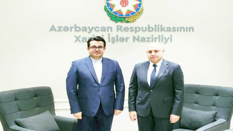 İran səfiri XİN-nin müavini ilə görüşdü