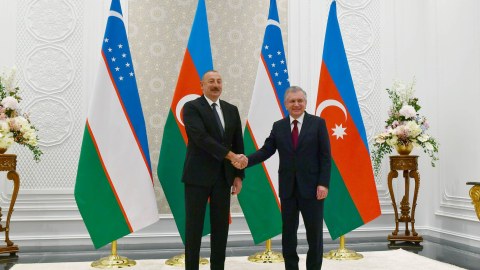 Sizi zəmanəmizin görkəmli dövlət və siyasi xadimi kimi tanıyırıq - Mirziyoyev
