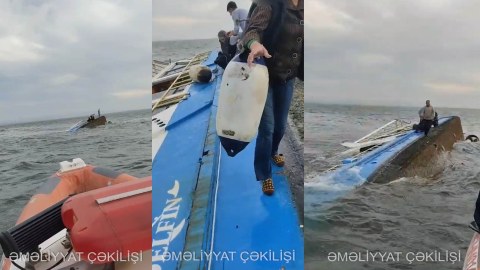 Batan qayıqdan xilas edilənlərin son vəziyyəti - AÇIQLAMA